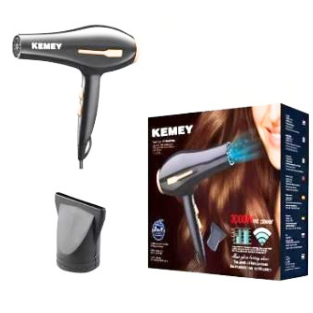Kemey KM-2376/2378 Professional Hair Dryer — Salon Results Right at Home