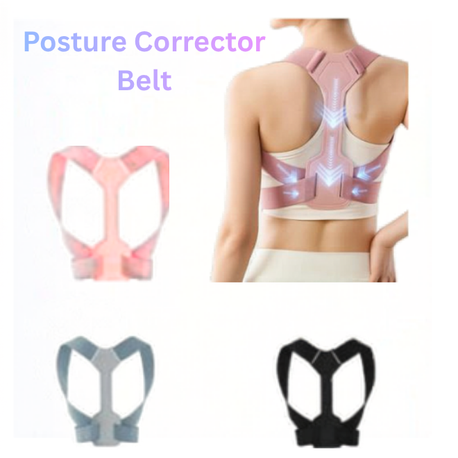Invisible Posture Corrector Belt – Adjustable Back & Neck Brace for Pain Relief | Men & Women